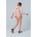 Pink-Weiß - Side - Hype - Jogginghosen für Damen