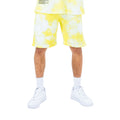 Gelb-Weiß - Front - Hype - "Printed" Jersey-Shorts für Herren-Damen Unisex
