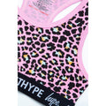 Pink-Braun - Close up - Hype - "Disco Leopard" Unterwäsche-Set für Mädchen