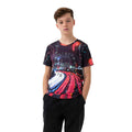 Rot-Schwarz-Weiß - Front - Hype - "City Cog" T-Shirt für Jungen