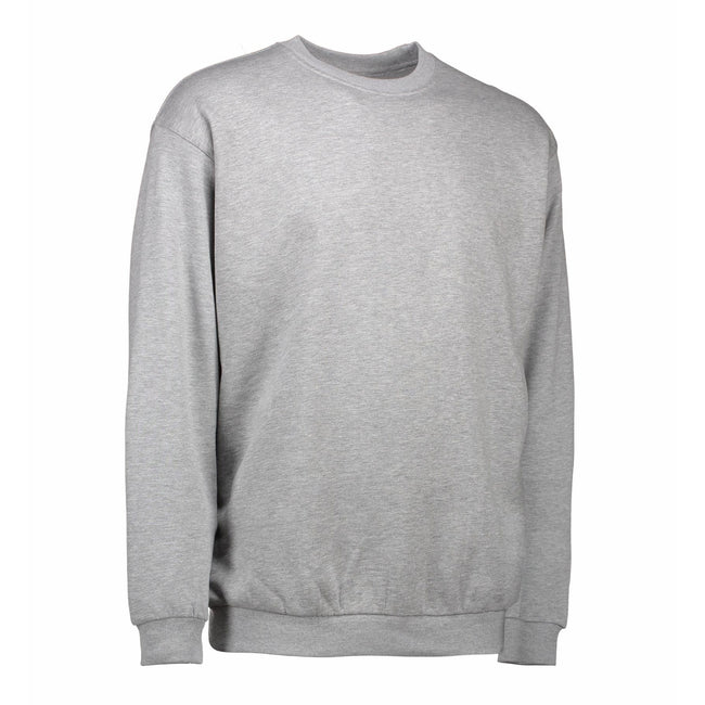 Grau meliert - Lifestyle - ID Unisex Sweatshirt mit Rundhalsausschnitt