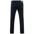 Marineblau - Back - Kam Jeanswear Herren Stretch-Chinohose