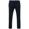 Marineblau - Front - Kam Jeanswear Herren Stretch-Chinohose