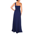 Blau - Side - Krisp Damen One-Shoulder-Abendkleid, lang