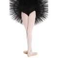 Rosa - Front - Silky Mädchen Ballett-Strumpfhose mit rückwärtiger Naht