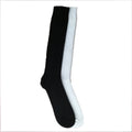 Schwarz - Side - Silky Herren Dance Socken, lang, 1 Paar