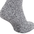 Grau - Side - FLOSO Herren Hausschuh-Socken - ABS-Socken