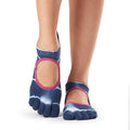 Blau-Weiß-Pink - Back - Toesox - Zehensocken für Damen
