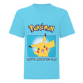 Blau - Front - Pokemon Jungen Pikachu T-Shirt