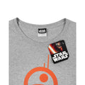 Grau - Lifestyle - Star Wars Damen The Force Awakens BB-8 Astromech Droid T-Shirt