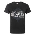 Schwarz - Front - Fantastic Beasts And Where To Find Them Herren Logo T-Shirt