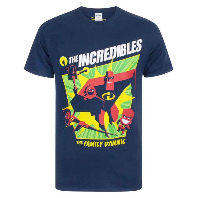 Blau - Front - The Incredibles 2 Herren The Family Dynamic T-Shirt