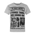 Grau - Front - Strange Hill High offizielles Jungen Photographic T-Shirt