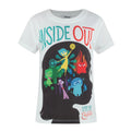 Weiß - Front - Inside Out offizielles Mädchen Sublimation Charakter T-Shirt