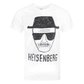Weiß - Front - Breaking Bad offizielles Herren Heisenberg Sketch T-Shirt