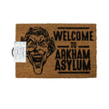 Braun - Front - Batman offizielle The Joker Welcome To Arkham Türmatte