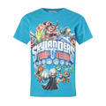 Blau - Front - Skylanders offizielles Kinder Trap Team T-Shirt