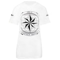 Weiß-Schwarz - Front - Captain Marvel - "Star Insignia" T-Shirt für Damen
