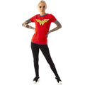 Rot - Lifestyle - Wonder Woman - T-Shirt, Logo für Damen