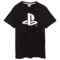 Schwarz-Grau - Side - Playstation - Schlafanzug mit Shorts für Herren