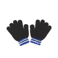 Blau-Schwarz-Cremefarbe - Side - Playstation - Hut- und Handschuh-Set für Kinder
