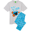 Blau - Front - Sesame Street - Schlafanzug für Herren