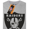 Grau - Side - NFL - "Las Vegas Raiders" T-Shirt für Herren