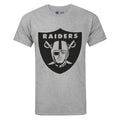 Grau - Front - NFL - "Las Vegas Raiders" T-Shirt für Herren
