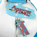 Weiß-Blau - Back - Adventure Time - Kinder Botentasche