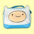 Weiß-Blau - Side - Adventure Time - Kinder Botentasche