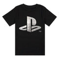Schwarz - Front - Playstation - T-Shirt für Jungen