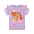 Violett-Pink - Back - Paw Patrol - "Pawfect" Schlafanzug mit Shorts für Mädchen