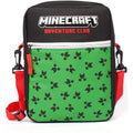 Schwarz-Rot-Grün - Front - Minecraft - Umhängetasche