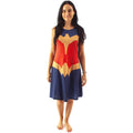 Blau - Side - Wonder Woman - Kostüm-Kleid für Damen