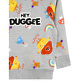 Grau-Bunt - Pack Shot - Hey Duggee - "Squirrel Club" Sweatshirt für Jungen