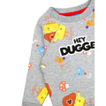 Grau-Bunt - Close up - Hey Duggee - "Squirrel Club" Sweatshirt für Jungen