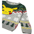 Grau-Grün - Pack Shot - Pokemon - Pullover für Kinder - weihnachtliches Design