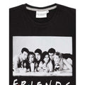 Schwarz-Grau - Close up - Friends - Schlafanzug mit Shorts für Mädchen