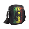 Schwarz - Back - Rock Sax - Umhängetasche "Roots Rock", Bob Marley