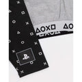 Grau-Schwarz - Side - Playstation - Schlafanzug für Mädchen