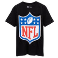 Schwarz-Blau-Rot - Front - NFL - T-Shirt für Herren