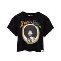 Schwarz-Weiß - Front - Diana Ross - kurzes T-Shirt für Damen