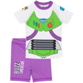 Weiß-Grün-Violett - Front - Buzz Lightyear - Schwimm-Set für Jungen