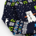 Marineblau - Pack Shot - Minecraft - Pullover für Kinder - weihnachtliches Design