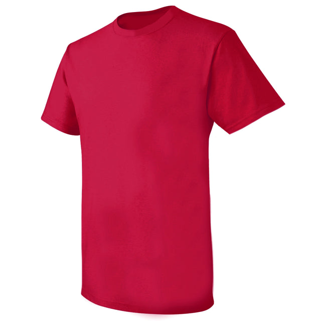 Scharlachrot - Side - Gildan Herren Performance Core Kurzarm T-Shirt