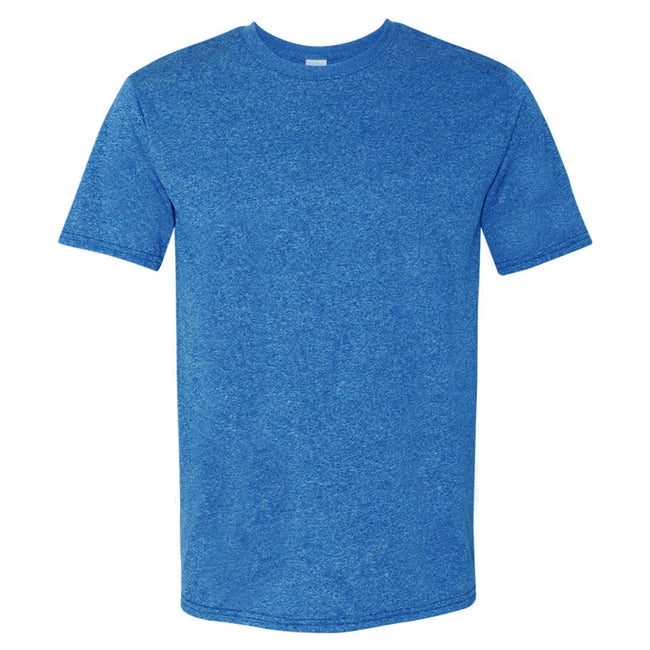 Royalblau meliert - Front - Gildan Herren Performance Core Kurzarm T-Shirt