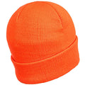 Orange - Back - Portwest Herren LED Kopflicht Beanie Mütze