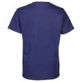 Marineblau - Back - RTP Apparel Kinder T-Shirt Organik Kurzarm