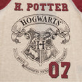 Hellbeige meliert - Side - Harry Potter Kinder Hogwarts T-Shirt