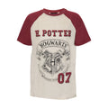 Hellbeige meliert - Front - Harry Potter Kinder Hogwarts T-Shirt